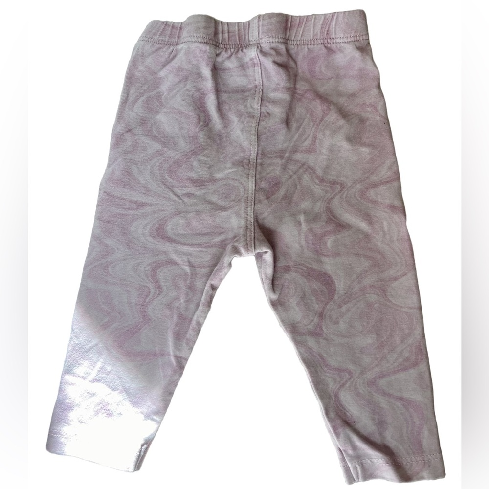Monica & Andy Pink Marble Leggings